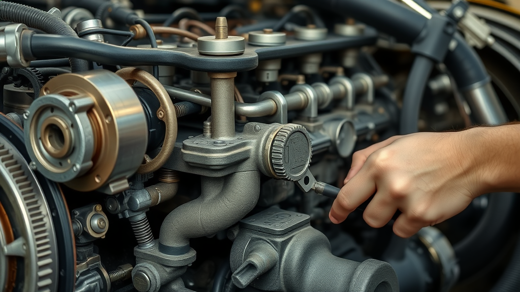 close up diesel engine components maintenance Columbia diesel engine repair South Carolina