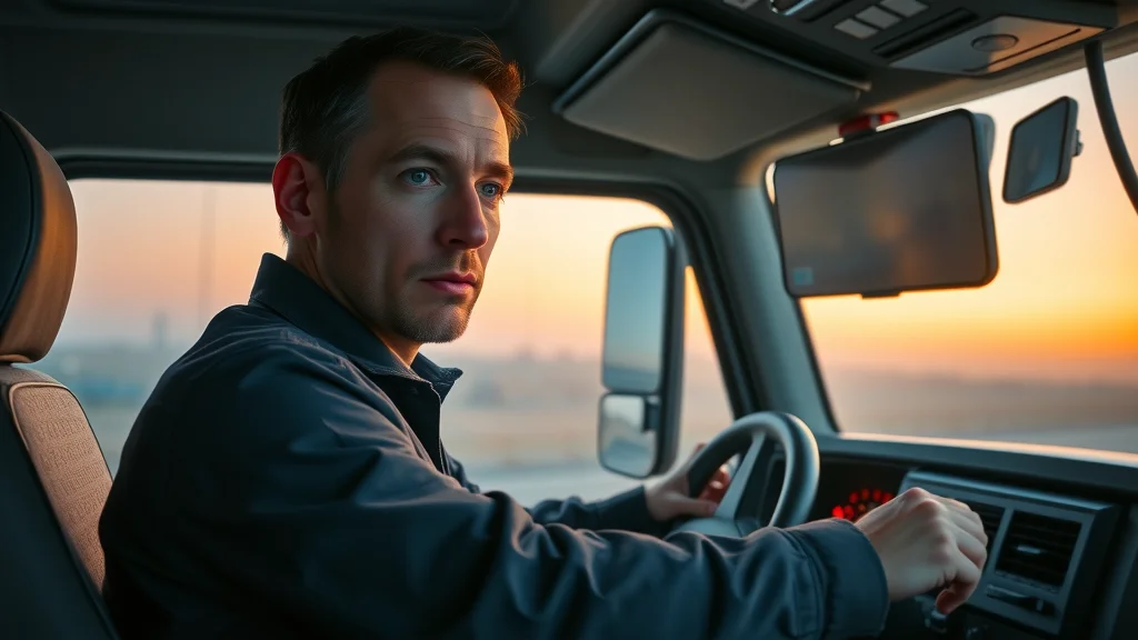 Modern diesel truck with dashboard warning lights indicating possible starting issue in the early morning, Columbia SC