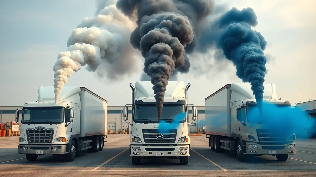 diesel engine smoke comparison white black blue exhaust Columbia SC