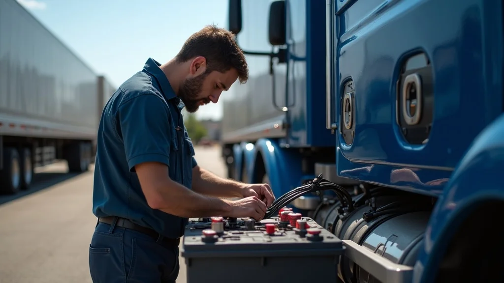 diesel truck battery summer maintenance