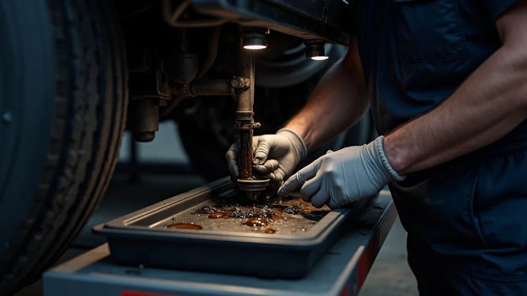 diesel engine oil change summer maintenance