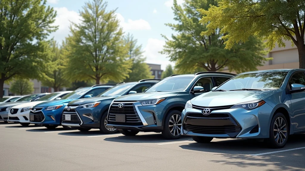 Diverse lineup of domestic and imported vehicles with happy owners in Columbia SC after receiving vehicle maintenance.